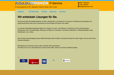 roadrunner-it.de - IT-Service Saarbrücken