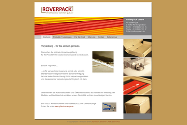 roverpack.de - Verpacker Mönchengladbach