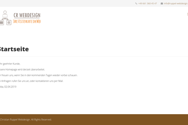 ruppel-webdesign.de - Web Designer Fulda