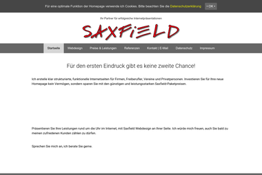 saxfield.de - Web Designer Nettetal