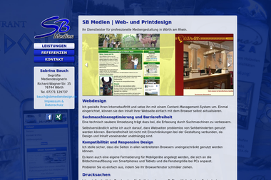 sbmediendesign.de - Web Designer Wörth Am Rhein