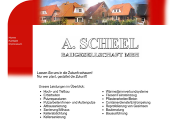 scheel-bau.de - Tiefbauunternehmen Lübeck