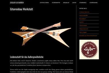 segler-gitarren.de - Tischler Oranienburg