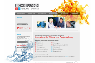 solar-schiemann.de - Heizungsbauer Neuruppin