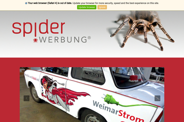 spider-werbung.de - Druckerei Apolda
