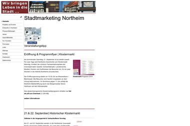 stadtmarketing-northeim.de - Marketing Manager Northeim