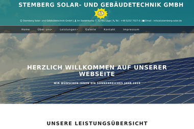stemberg-solar.de - Heizungsbauer Lage