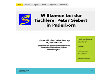 tischlerei-siebert.com - Tischler Paderborn