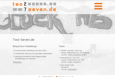 two-seven.de - Web Designer Varel