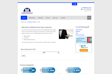 unaone.net - Inkassounternehmen Lübeck