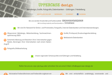 uppercase-design.de - Web Designer Göttingen