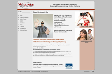 wagner-kommunikation.de - Web Designer Bad Soden Am Taunus