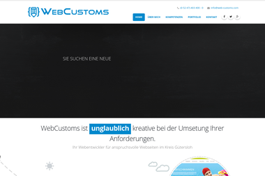 web-customs.com - Web Designer Harsewinkel