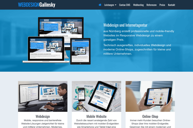 webdesign-galinsky.de - Web Designer Nürnberg