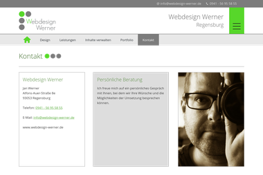 webdesign-werner.de/index.php - Web Designer Regensburg