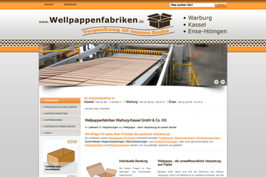 wellpappenfabriken.de - Druckerei Warburg