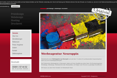 werbeline24.com - Druckerei Neuruppin