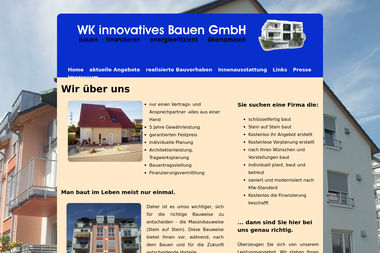 wk-innovativesbauen.de - Hochbauunternehmen Kaiserslautern