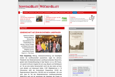 wochenblatt-live.de - Druckerei Cloppenburg