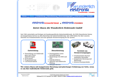 wunderlich-elektronik.de - Druckerei Sarstedt
