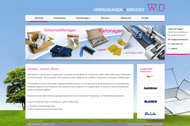 wvd-services.de - Verpacker Sinsheim
