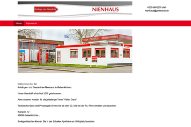 xn--anhnger-nienhaus-xnb.de - Flüssiggasanbieter Gelsenkirchen