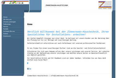 zimmermann-haustechnik.de - Heizungsbauer Weilburg