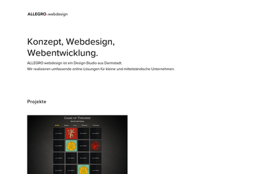 allegrodesign.de - Web Designer Ober-Ramstadt