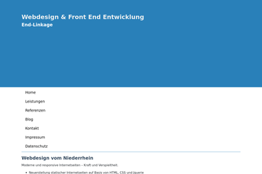 end-linkage.de - Web Designer Kamp-Lintfort