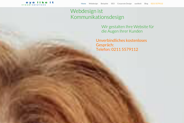 eyelikeit.com - Web Designer Düsseldorf