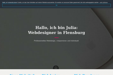 julia-vicentini.de - Web Designer Flensburg