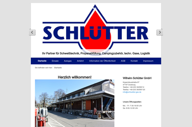 schluetter-gas.de - Flüssiggasanbieter Duisburg