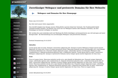 stammhost.de - Web Designer Neustrelitz