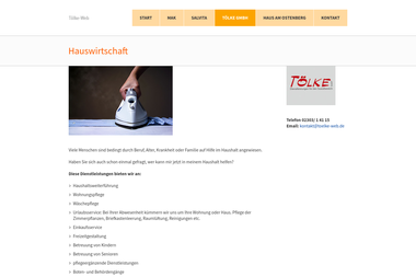 toelke-web.de/haushaltshilfe - Reinigungskraft Unna