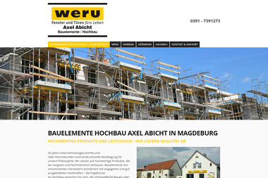 abicht-hochbau.de - Hochbauunternehmen Magdeburg