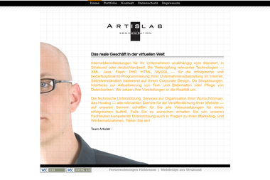 artislab.de - Web Designer Stralsund