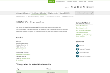 barmer.de/versicherung-beitraege/geschaeftsstellenuebersicht/barmer-in-eberswalde-123478 - Versicherungsmakler Eberswalde