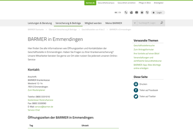 barmer.de/versicherung-beitraege/geschaeftsstellenuebersicht/barmer-in-emmendingen-123488 - Versicherungsmakler Emmendingen