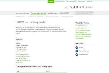 barmer.de/versicherung-beitraege/geschaeftsstellenuebersicht/barmer-in-ludwigsfelde-125436 - Versicherungsmakler Ludwigsfelde