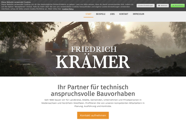 friedrich-kraemer.de - Tiefbauunternehmen Melle