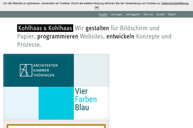 kohlhaas-kohlhaas.de - Web Designer Weimar