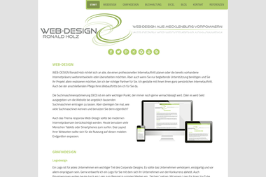 ronald-holz.de - Web Designer Greifswald