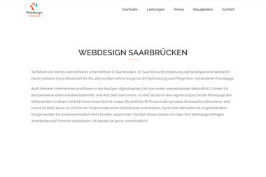 saarbrueckenwebdesign.de - Web Designer Saarbrücken