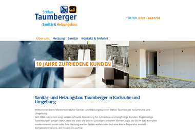 taumberger.de - Heizungsbauer Karlsruhe
