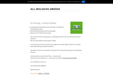 all-inclusive-umzuege.de - Kleintransporte Detmold