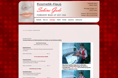 85.158.4.112/kosmetik-celle.de/leistungen-preisliste-kosmetik-11.html - Kosmetikerin Celle