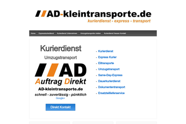 ad-kleintransporte.de - Umzugsunternehmen Usingen