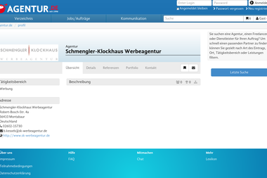 agentur.de/profil/Schmengler-Klockhaus_Werbeagentur - Werbeagentur Montabaur
