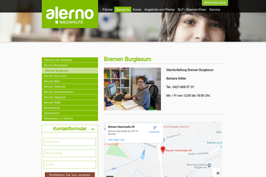 alerno.de/standorte/bremen-burglesum - Englischlehrer Bremen