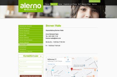 alerno.de/standorte/bremen-walle - Deutschlehrer Bremen